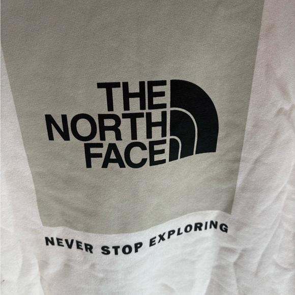 The North Face Women's Box NSE Pullover Hoodie Size L /GRDN WHT - Picture 6 of 10